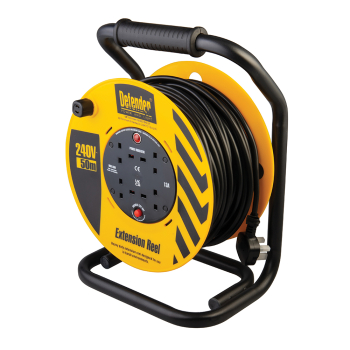 Defender Light Cable Reel 50m - 230V 13A - Code E86515