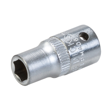 King Dick Socket SD 1/4 inch  Metric 6pt - 6mm - Code ESM406