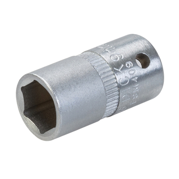 King Dick Socket SD 1/4 inch  Metric 6pt - 9mm - Code ESM409