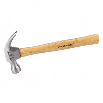 Silverline Hardwood Claw Hammer - 24oz (680g) - Code HA06B