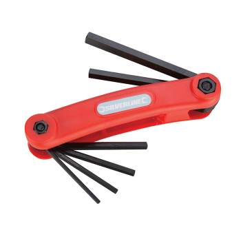 Silverline Hex Key Metric Tool 7pce - 2.5 - 10mm - Code HK07