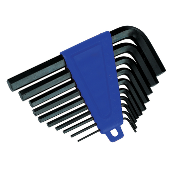 Silverline Hex Key Set 10pce - 1/16 inch  - 3/8 inch  - Code HK19