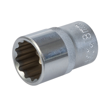 King Dick Socket SD 1/2 inch  Metric 12pt - 18mm - Code HSM218