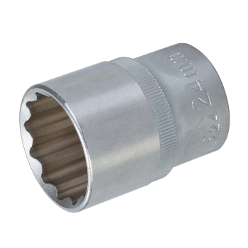 King Dick Socket SD 1/2 inch  Metric 12pt - 24mm - Code HSM224