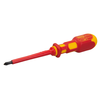 King Dick 1-for-6 Screwdriver Insulated - PZ1, PZ2, PZ3 & PH1, PH2, PH3 - Code INS14610