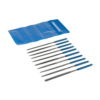 Silverline Needle File Set 10pce - 10pce - Code MS100