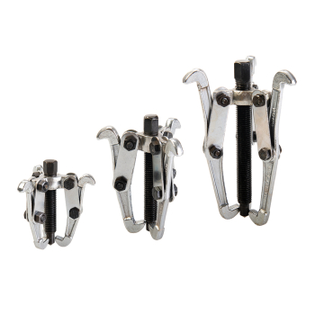 Silverline Gear Puller Set 3pce - 75, 100 & 150mm - Code MS23