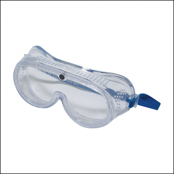 Silverline Direct Safety Goggles - Direct Vent - Clear - Code MSS160