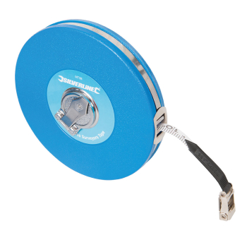 Silverline Fibreglass Surveyors Tape - 30m / 100ft x 13mm - Code MT38