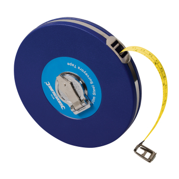 Silverline Steel Surveyors Tape - 50m / 165ft x 13mm - Code MT44