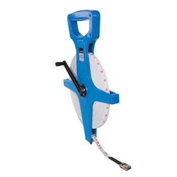 Silverline Open Reel Surveyors Tape - 100m / 328ft x 13mm - Code MT47