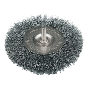 Silverline Rotary Steel Wire Wheel Brush - 100mm - Code PB02