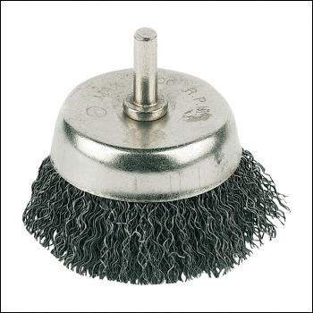 Silverline Rotary Steel Wire Cup Brush - 50mm - Code PB03
