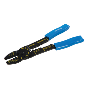 Silverline Crimping & Stripping Pliers - 230mm - Code PL52