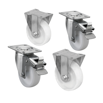 Van Vault Castor Set (Site & Safe Boxes) 4pk - 4pk - Code S10085