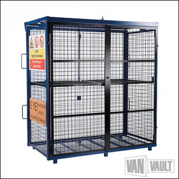 Van Vault Fold-Away Gas Cage - 1700 x 880 x 1735mm - Code S10360