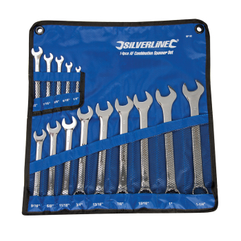 Silverline Combination Spanner Set 14pce - 1/4 - 1-1/4 inch  - Code SP52