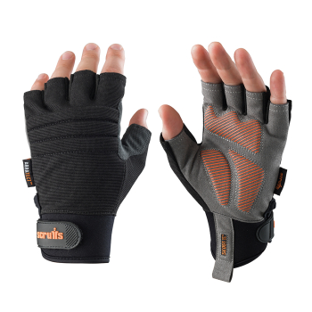 Scruffs Trade Fingerless Gloves Black - XL / 10 - Code T51005