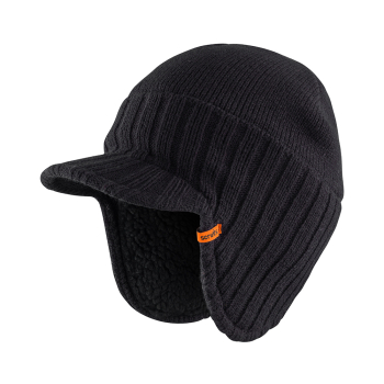 Scruffs Trade Peaked Beanie Black - One Size - Code T51012