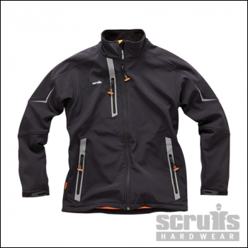 Scruffs Pro Softshell Jacket Black - L - Code T53038