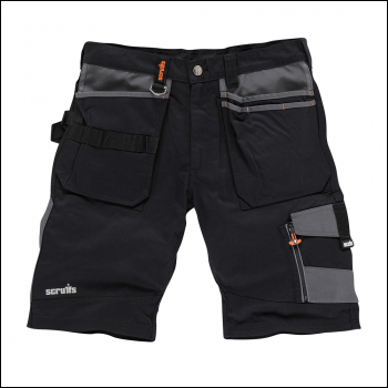 Scruffs Trade Shorts Black - 30 inch  W - Code T53926