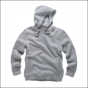 Scruffs Worker Hoodie Grey Marl - L - Code T54076