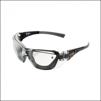 Scruffs Falcon Safety Glasses - Black - Code T54173