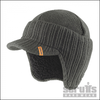 Scruffs Peaked Beanie Graphite - One Size - Code T54305