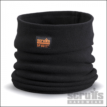 Scruffs Fleece Neckwarmer Black - One Size - Code T54307