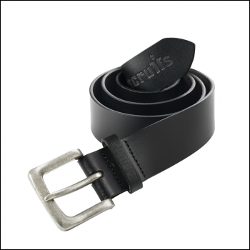 Scruffs Trade Leather Belt Black - M (30 - 34 inch ) - Code T54609