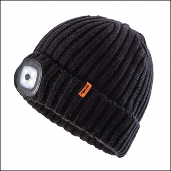 Scruffs LED Knitted Beanie Black - One Size - Code T54631
