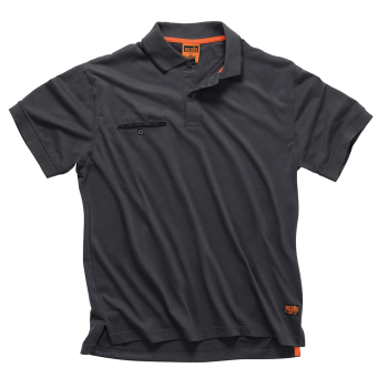 Scruffs Worker Polo Graphite - L - Code T54668