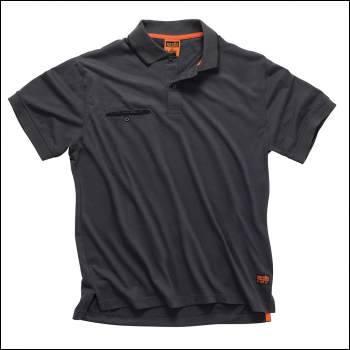 Scruffs Worker Polo Graphite - XL - Code T54669