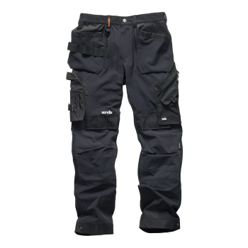 Scruffs Pro Flex Plus Holster Trousers Black - 38S - Code T54759.1