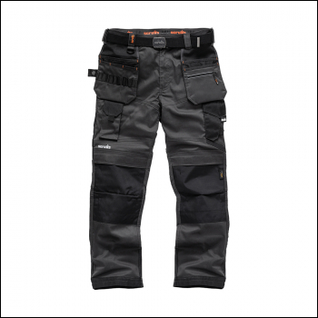 Scruffs Pro Flex Holster Trousers Graphite - 34R - Code T54787