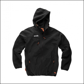 Scruffs Worker Softshell Jacket Black - M - Code T54851