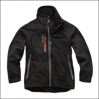 Scruffs Trade Flex Softshell Jacket Black - XXL - Code T55125