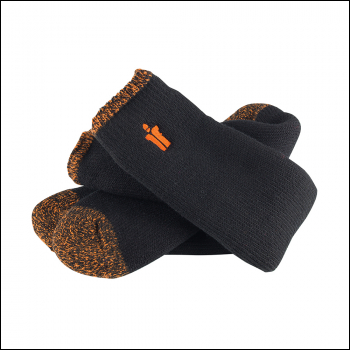 Scruffs Thermal Socks Black - Size 7 - 12 / 41 - 47 - Code T55253