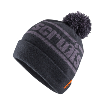 Scruffs Trade Bobble Hat - Black/Orange - Code T55333
