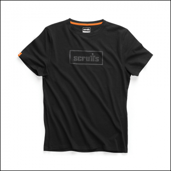 Scruffs Sedona Organic Logo T-Shirt Black - XL - Code T55344