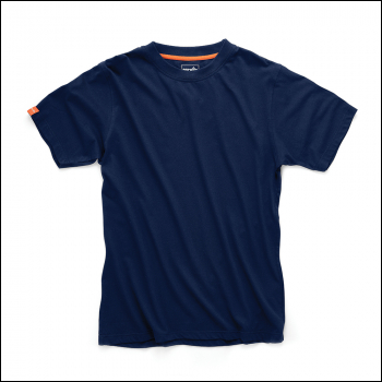 Scruffs Eco Worker T-Shirt Navy - S - Code T55487