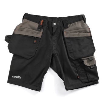Scruffs Worker Plus Holster Shorts Black - 40 - Code T56208