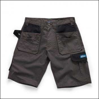 Tough Grit Holster Work Shorts Charcoal - 38W - Code THC00265