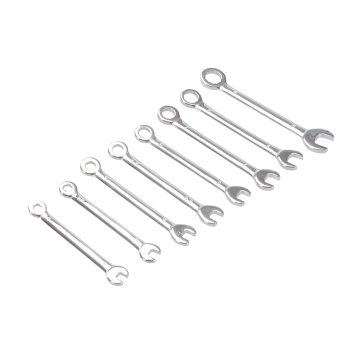 King Dick Combination Spanner Set Miniature Metric 8pce - 4 - 9mm - Code TKCM8M