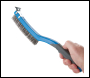 Silverline Stainless Steel Wire Brush with Scraper - 3 Row - Code 156914