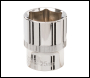Silverline Socket 1/2 inch  Drive 6pt Metric - 25mm - Code 178045