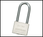 Silverline Steel Padlock Long Shackle