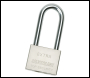 Silverline Steel Padlock Long Shackle - 40mm - Code 199876