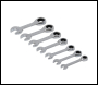 Silverline Stubby Ratchet Spanner Set 7pce - 8 - 19mm - Code 199916