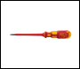 King Dick VDE Slotted Screwdriver - 4 x 100mm - Code 22474